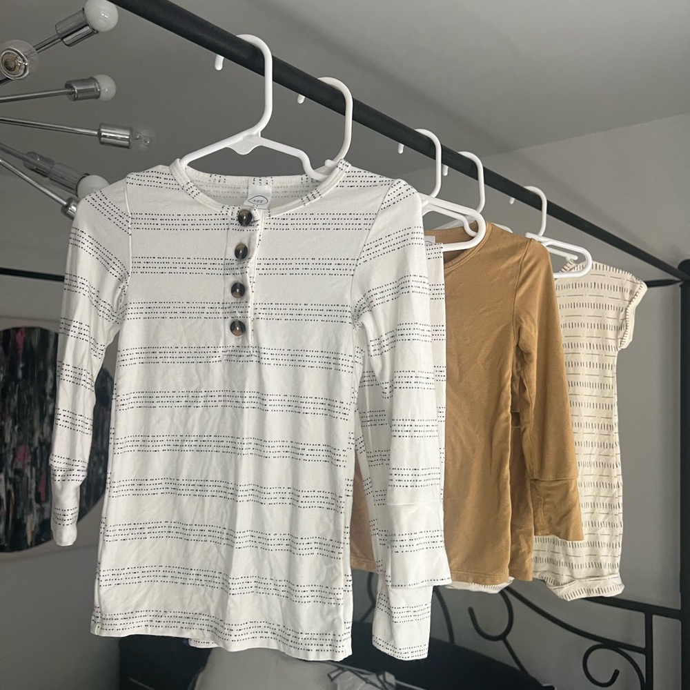 Lou Lou & Company Top & Bottom Sets + 1 romper